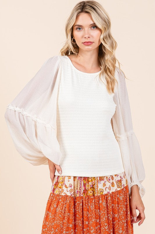Mixed Media Top