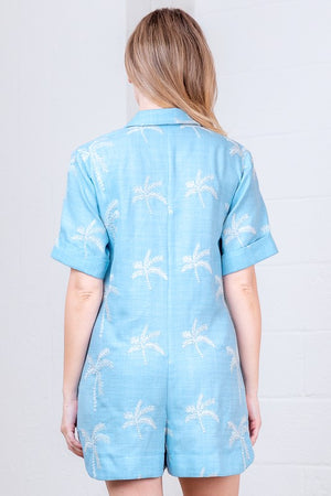 Palm Tree Romper