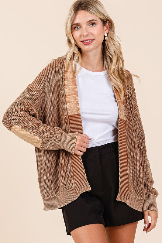 Mineral Wash Cardigan