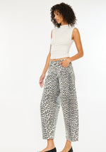 Barrel Leopard Jean