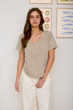Raw-Edge Tee
