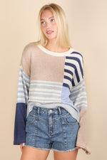 Stripes and Blocks Sweater