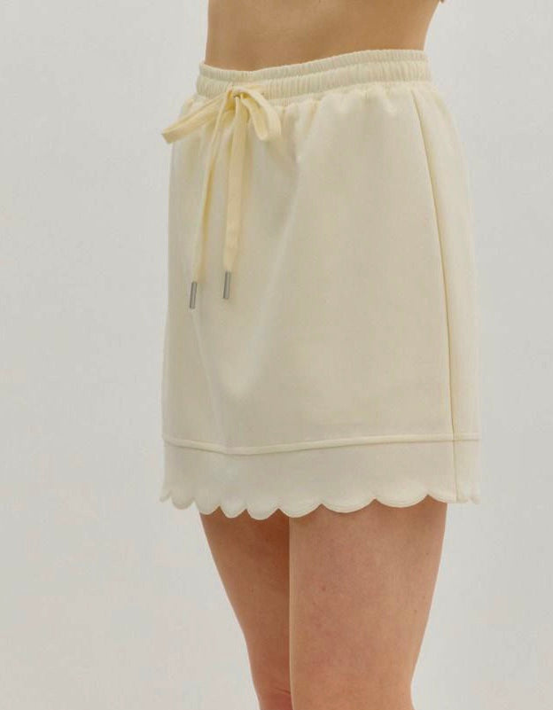 Scallop Edge Skirt