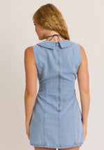 Collared Denim Dress