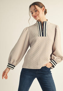 Julia Textured Top