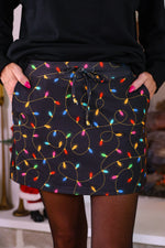 Christmas Light Skort