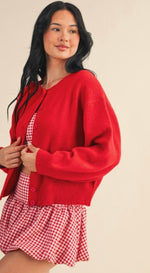 Red Cardigan