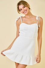 White Tweed Dress