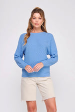 Pointelle Sweater