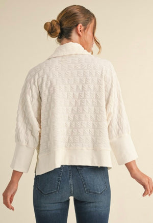 Textured Pullover