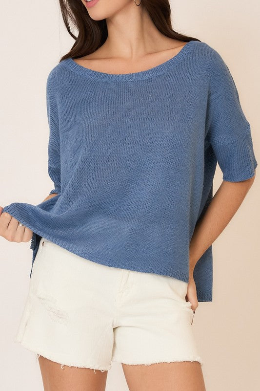 Boatneck Pullover