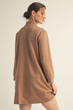 Stand-Up Shift Dress.