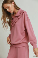 Luxeknit Ruffle Top