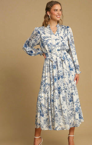 Vintage Toile Dress