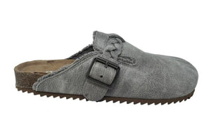 Iris Grey Mule