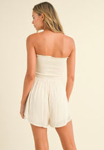 Smocked Tube Romper