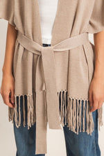 Fringe Kimono Sweater