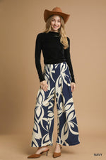 Abstract Floral Pants