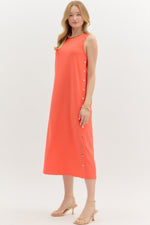 Ribbed Midi Dress