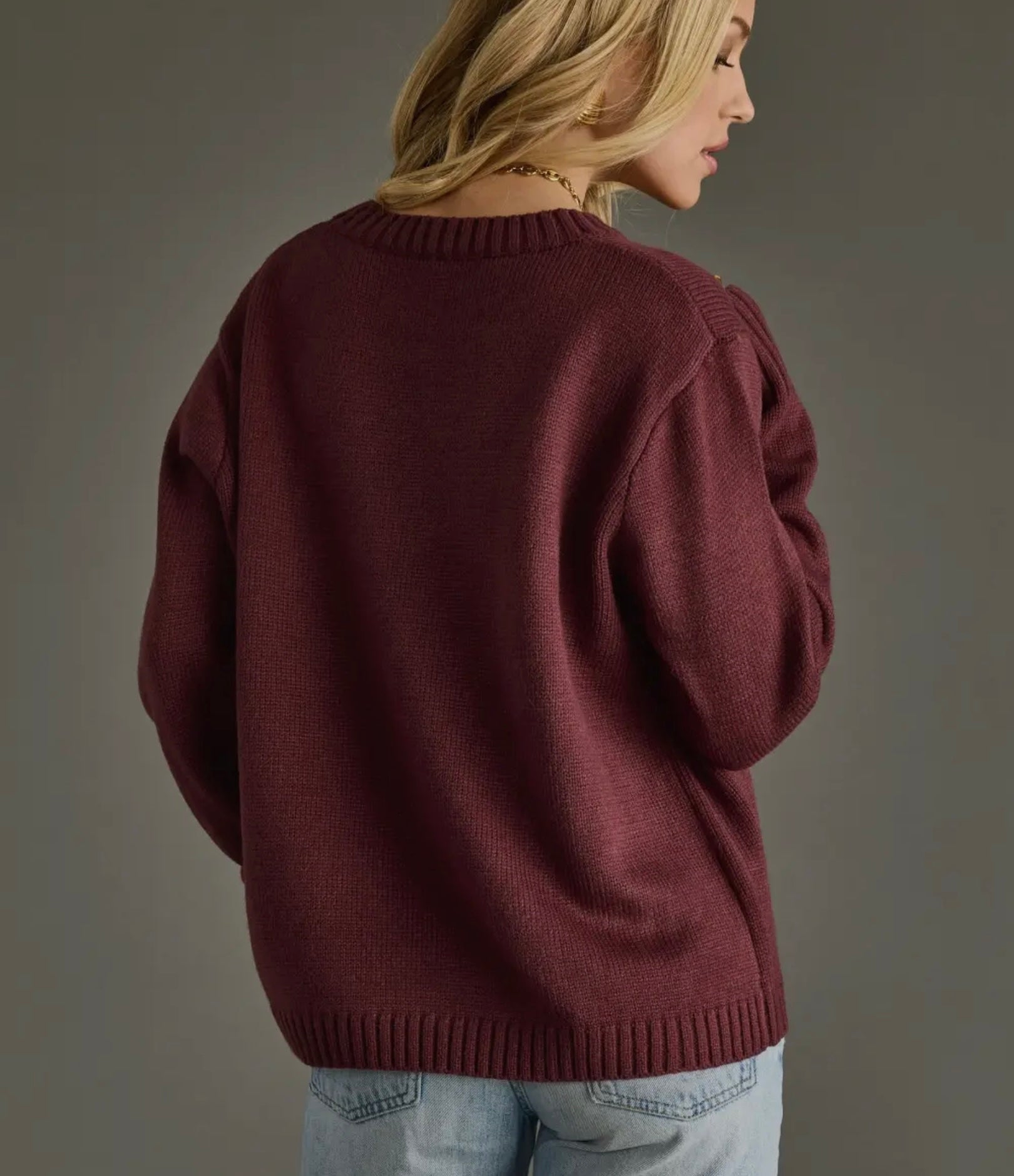 Wine Weather Sweater