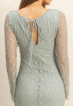 Lace Fitted Dress