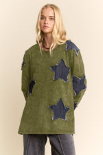 Washed Star Top