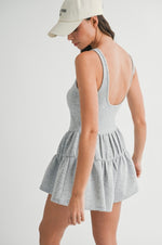 Grey Scuba Romper