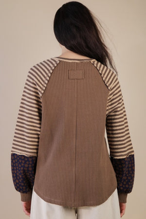 Multi-Print Pullover