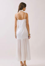 Chiffon Scarf Maxi Dress