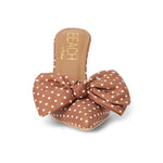 Goldie Polka Dot Heeled Mule