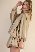 Silky Bomber Jacket