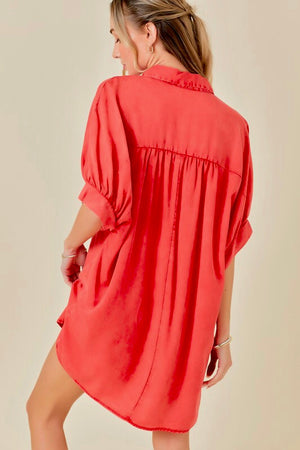 Tencel Shirt Dress