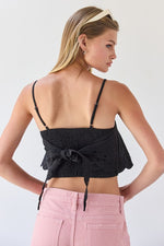 Scallop Eyelet Cami