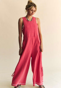 Pink French Jumpsuit