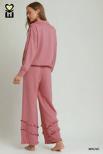 Luxeknit Ruffle Pants