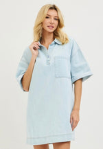 Denim Shirt Dress