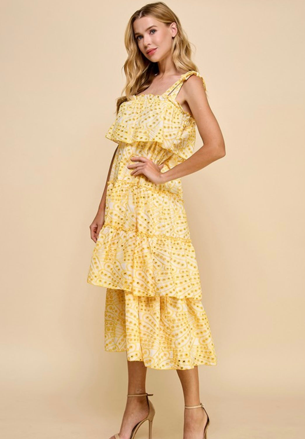 Sunny Days Eyelet Dress