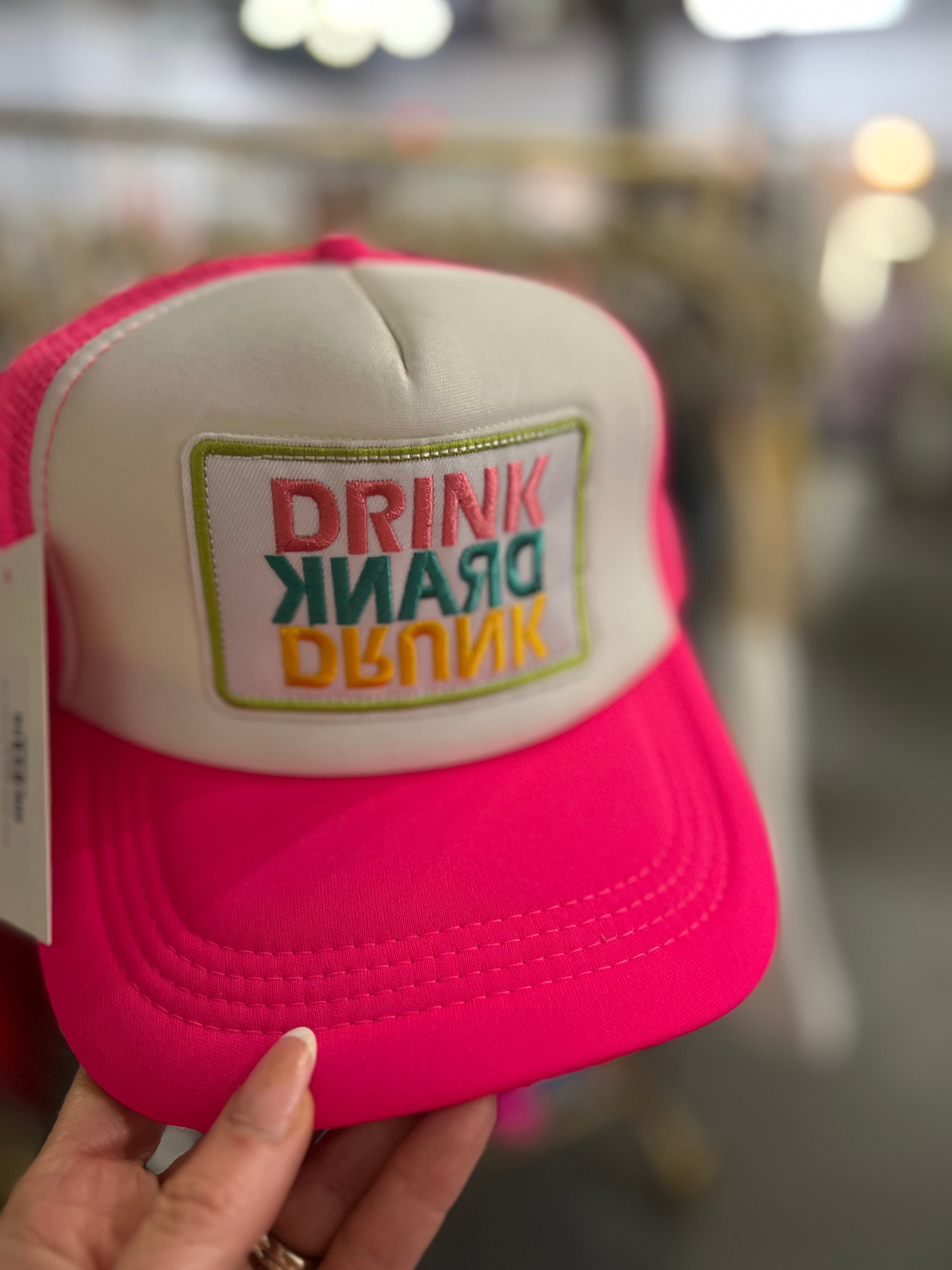 Pink Drink Drank Trucker Hat