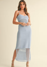Net Pattern Dress