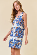 Scarf Print Dress