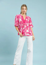Paisley Pink Top