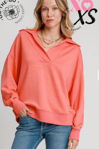 Luxeknit Collared Top