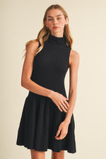 Turtleneck Sweater Dress