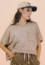 Washed Crop Tee