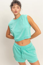 Burnout Shorts Set