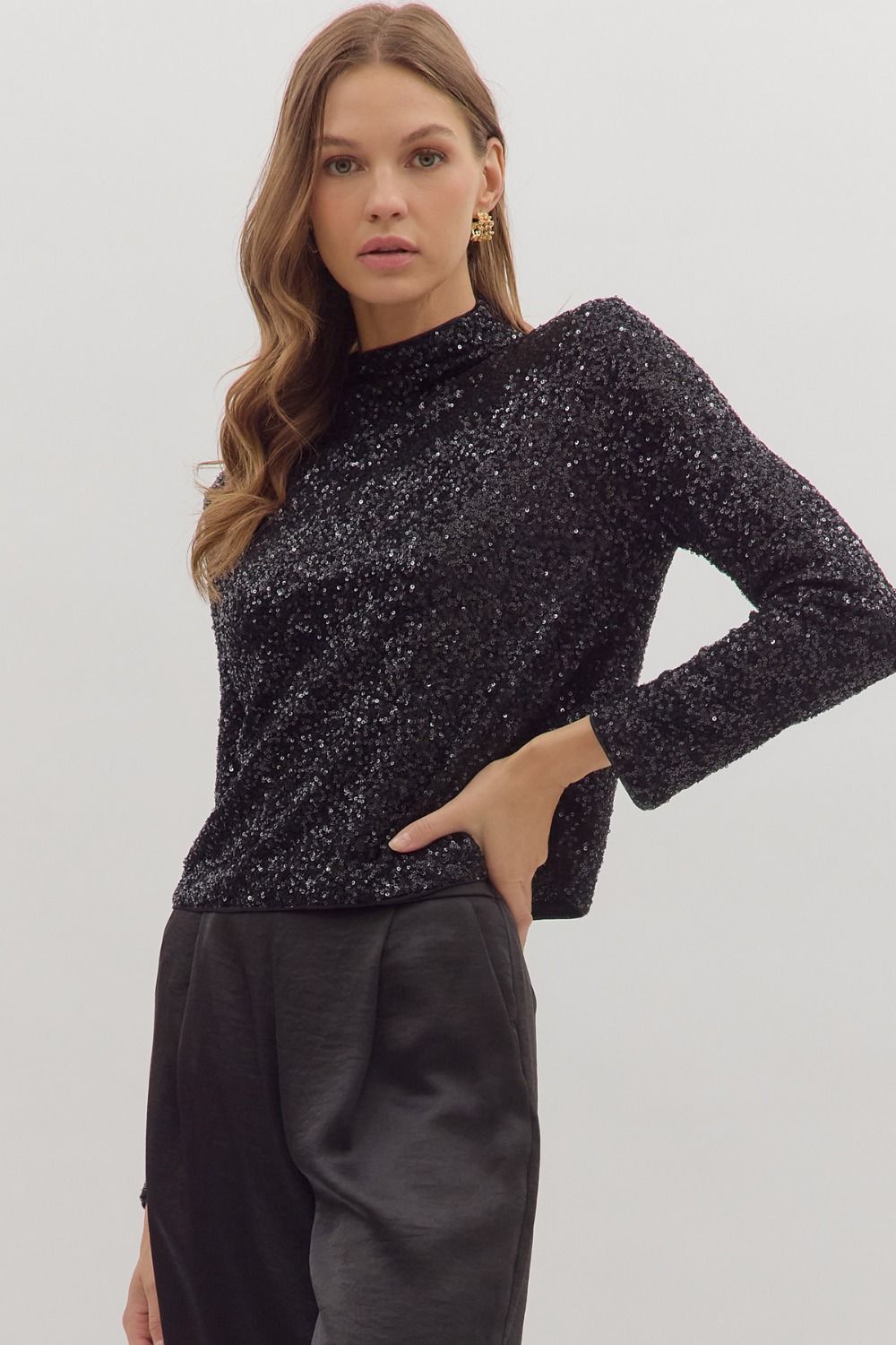 Sequin Embellished Top