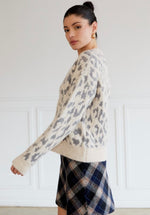 The Leopard Cardigan