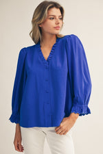 Love Ruffle Blouse