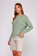 Pointelle Sweater