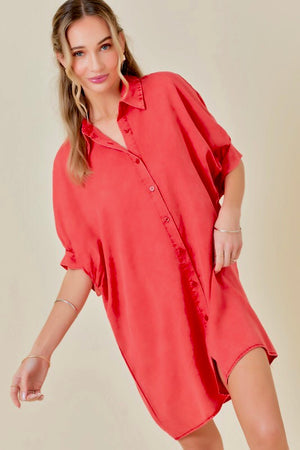 Tencel Shirt Dress